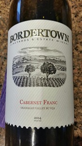 Bordertown Vineyards and Estate Winery Cabernet Franc